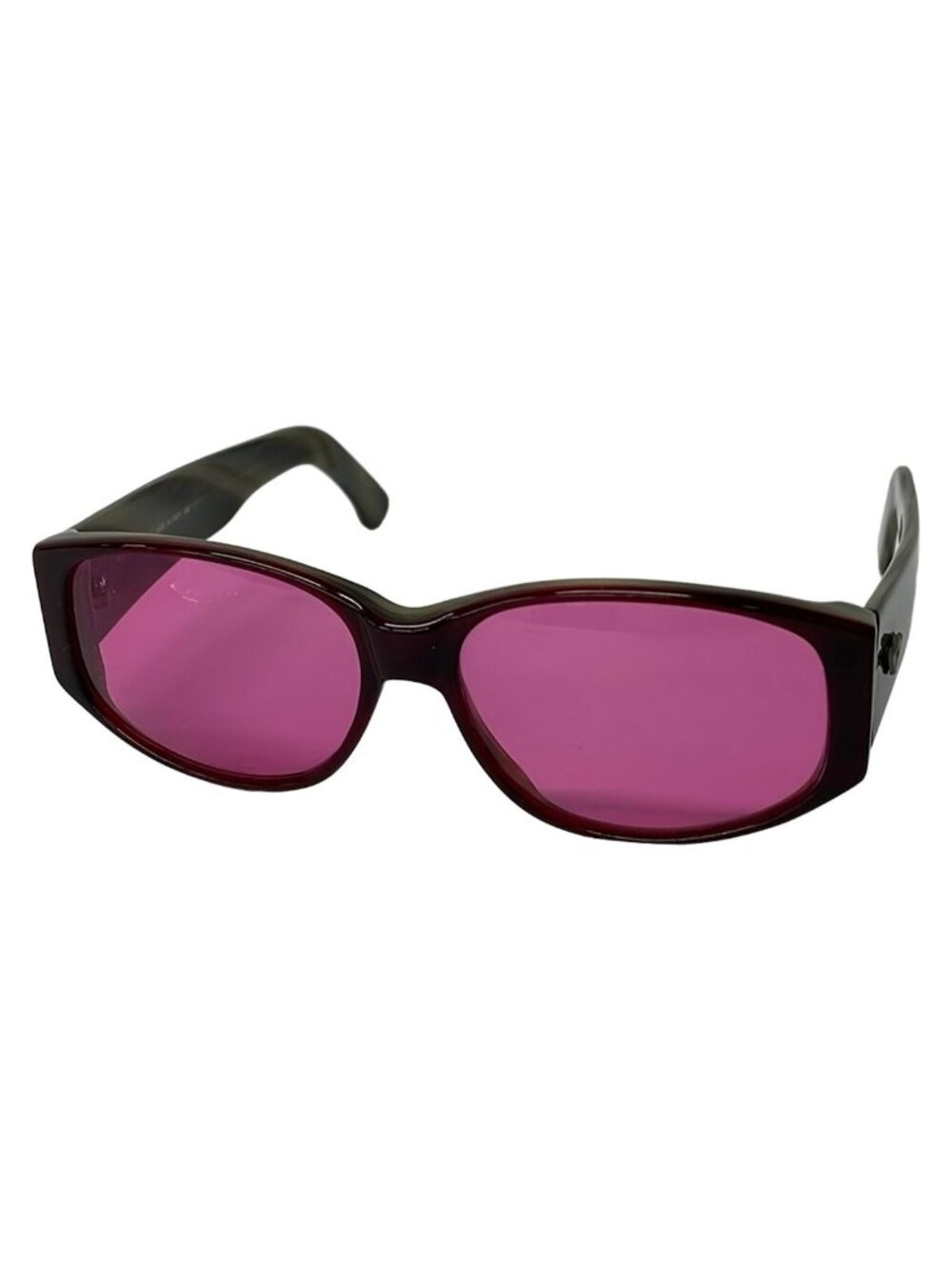 Bottega Veneta Sunglasses Pink Bordeaux Gray Eyewear